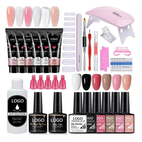 Poly Gel Nail Extension Kit