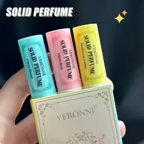 3-Piece Long-Lasting Portable Solid Perfume Sticks