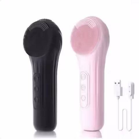 Rechargeable Sonic Facial Cleansing Brush