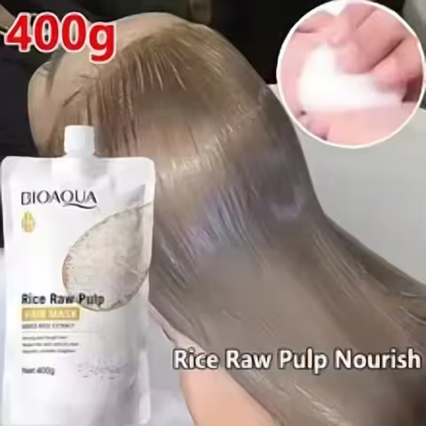 Rice Keratin Hair Repair Mask