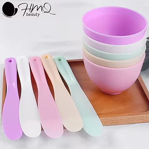 Silicone Facial Mask Mixing Bowl Set