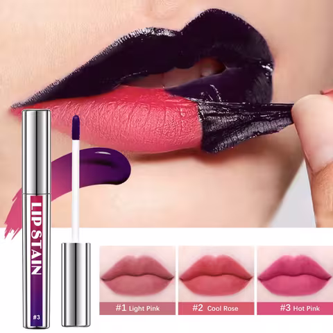 Peel-Off Long-Lasting Pink Lip Stain