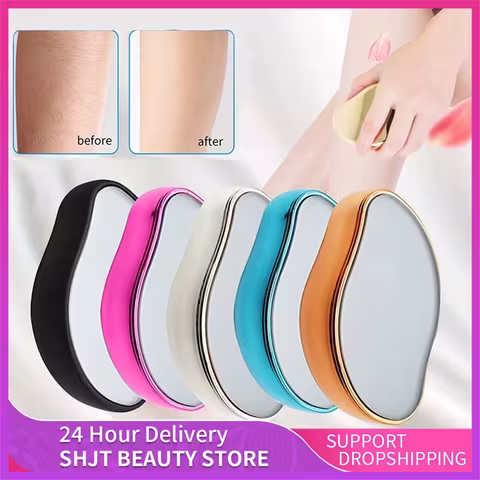 Reusable Crystal Glass Hair Remover